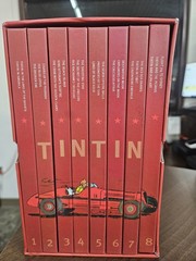 The Complete Adventures Of Tintin Collection 8 Books Box Gift Set By Herge NEW
