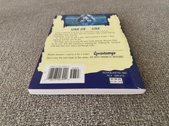 LN 1st print Goosebumps #56 The Curse of Camp Cold Lake w/att bookmark & cards