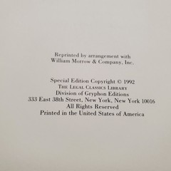The Supreme Court William Rehnquist Legal Classics Library 1992