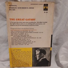 Charles Scribner’s Sons The Great Gatsby F. Scott Fitzgerald PB Inscribed Illus