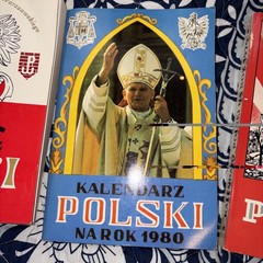 VINTAGE POLISH BOOKS KALANDARZ POLSKI NA ROK 1979,80,84! In Polish