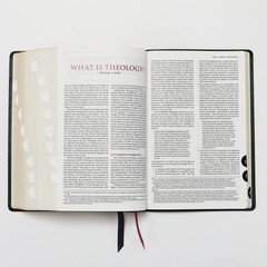 NKJV Study Bible, Premium Bonded Leather, Black, Thumb Indexed, Comfort Print…