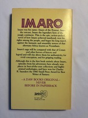 Charles R. Saunders – First three Imaro PAPERBACKS Daw 1st editions