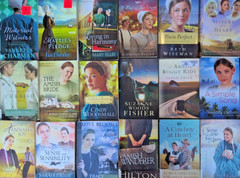 RANDOM MIX Lot of 10 AMISH ROMANCE Trade Paperback Books