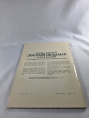 Dinosaur Dioramas to Cut and Assemble by Matthew Kalmenoff (1983, Paperback)