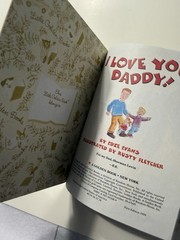 I Love You Daddy! Little Golden Book 1999 Edie Evans First Edition HC
