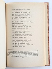 Kleine Anthologie Deutscher Lyrik (1947) Vintage German Poetry Collection