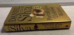 Portrait of an Unknown Woman by Daniel Silva (2022, HC) SIGNED 1st/1st TIpped In