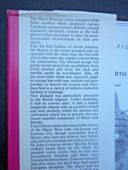 MAORI WARS History of British Army In New Zealand 1840-72 Hardcover DJ 270 pages