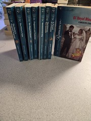 Silhouette Romance Series. Lot Of 8 Books. Royalty Theme On Several. Paperback.