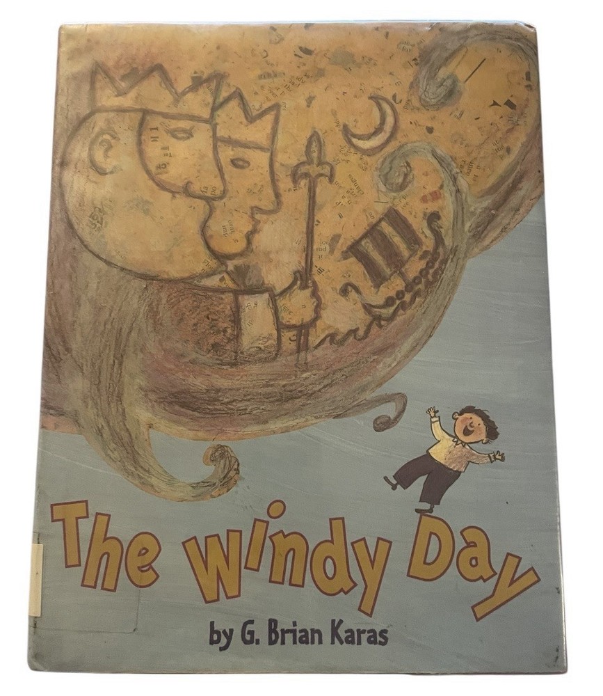 📖 The Windy Day by G. Brian Karas | Hardcover Children’s Book | Acceptable