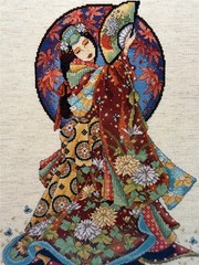 JOAN ELLIOTT For Design Works Crafts ORIENTAL ODYSSEY CCS BOOK 112 Pages