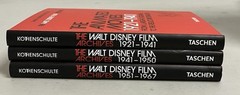 DISNEY The Walt Disney Film Archives 3 Book Set 1921-1967 NEW