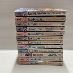12 Vintage Harlequin Romance Novels 1980s & 1990s – Paper Back – Born in the USA