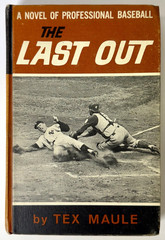The Last Out, Tex Maule, 1964, Hardcover, Baseball