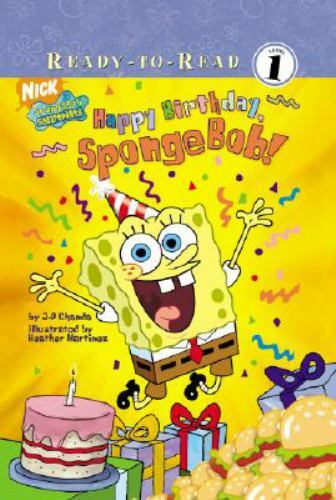 Happy Birthday, Spongebob!; Spongebob Squar- library binding, Chanda, 159961443X