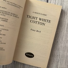Tight White Cotton Penny Birch Nexus Classic Vintage Erotic Smut Adult Paperback
