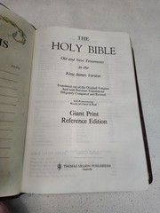 Holy Bible King James Version Giant Print Red Letter Concordance Nelson 883CBG