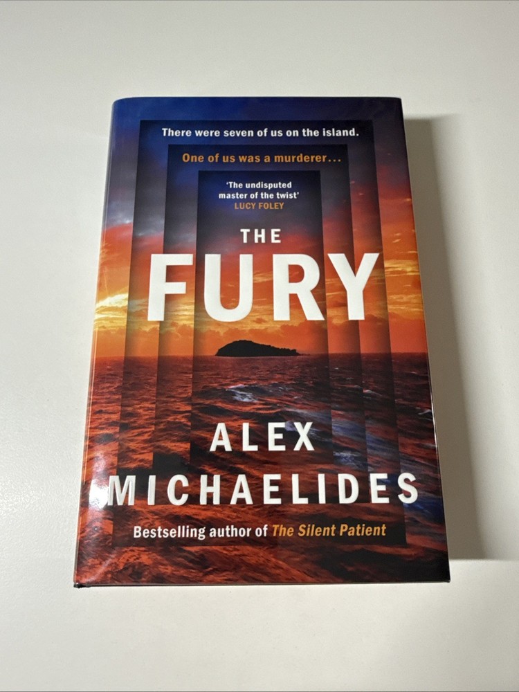 The Fury By Alex Michaelides 2024 Signed & Numbered /350 Goldsboro 1/1