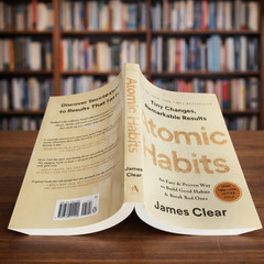 Atomic Habits by James Clear | Build Good Habits & Break Bad Ones | Paperback Bo