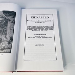 Kidnapped Robert Louis Stevenson Trident Press 2000 Reprint Gild Block Deluxe HC