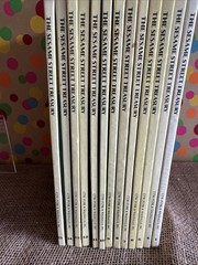 Sesame Street Treasury Book Set Vol 15 (minus 2.3.)1970s Funk & Wagnalls Vintage