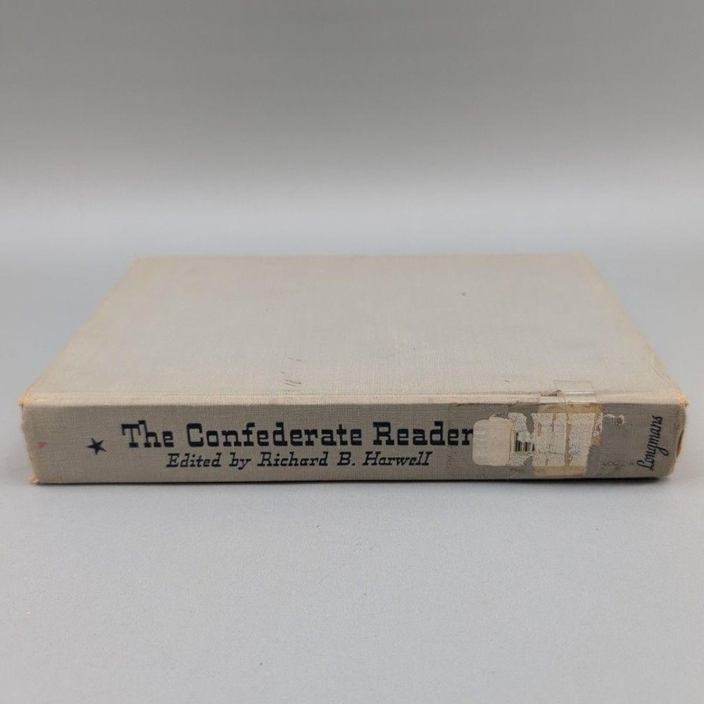 Vintage The Reader Richard B Harwell HC 1957 USA Ex-Lib Civil War