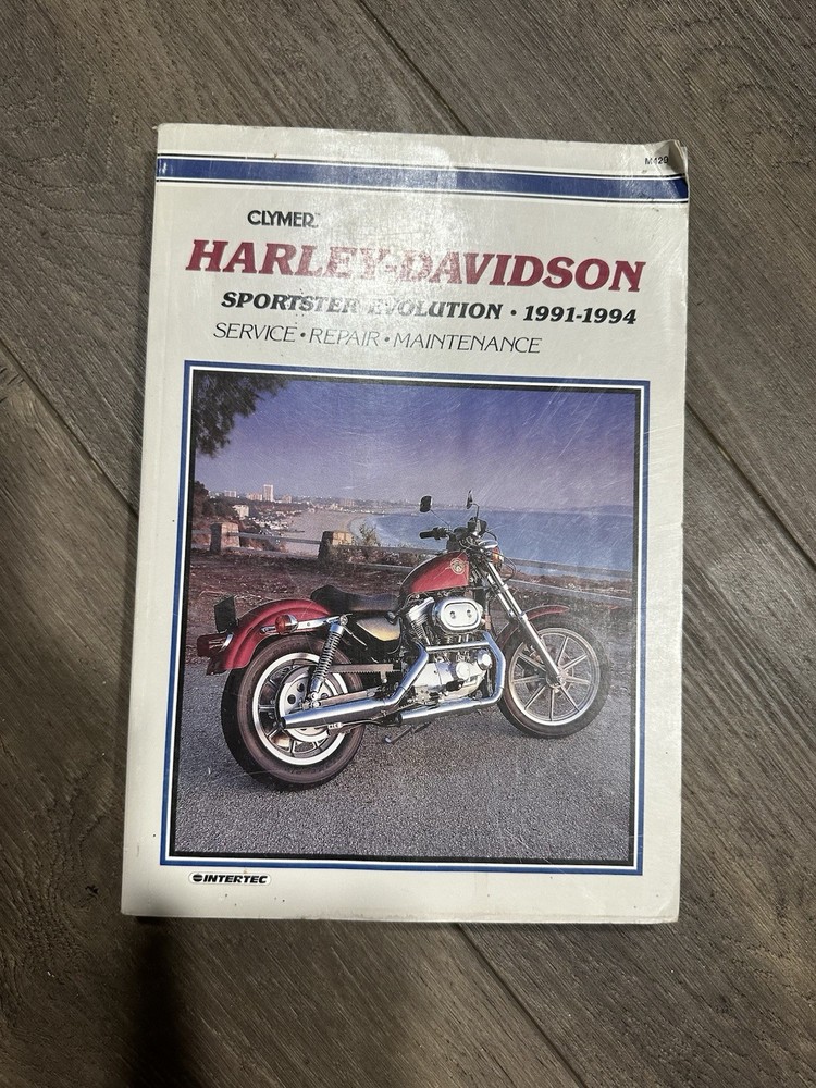 Harley-Davidson Sportster Evolution 883 1200 1991-1994 Clymer Repair Manual M429