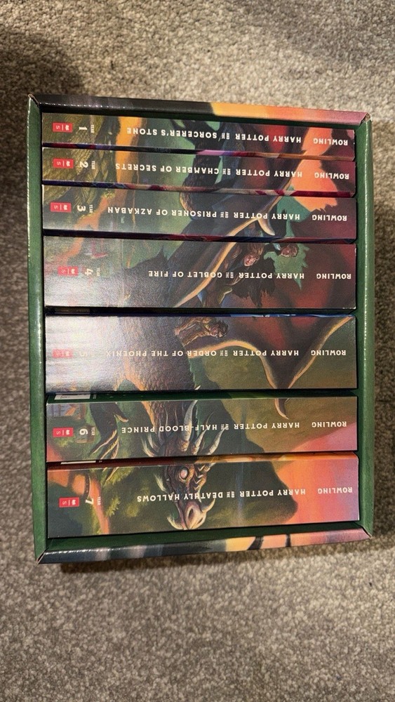 J.K. Rowling Harry Potter Complete Series Box Set – Fantasy & Magic Fiction