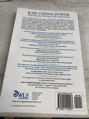 Raw Coping Power: From Stress to Th…, Bennett PhD, Jo Signed