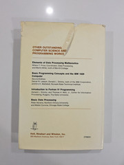 Elements of IBM 1130 Programming – Wilson Price | 1968 | HC | DJ | Vintage