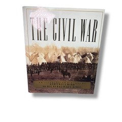 The Civil War Illustrated History Geoffrey C. Ward Ken Burns 1st Edition 1990 HC
