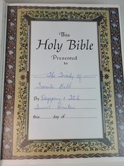 Holy Bible King James Version Family Record Edition 1985 Hardcover