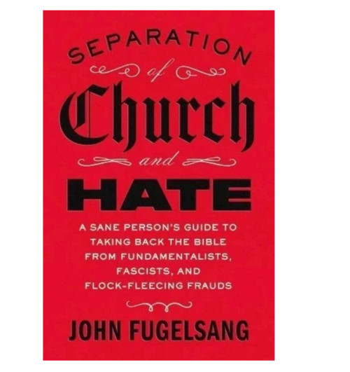 by John Fugelsang Separation of Church and Hate Free Ship USA ITEM