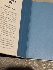 A Wrinkle in Time By Madeleine L’engle Hardcover Book 1962 Book Club 1st Edition