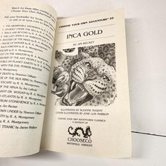 Inca Gold Choose Your Own Adventure 20 Jim Becket White Paperback 2006 Chooseco