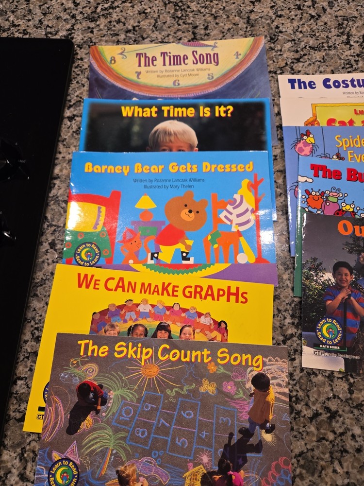 17Lot CTP Emergent Readers Creative Teaching Press Math K-1st Level 1 &11