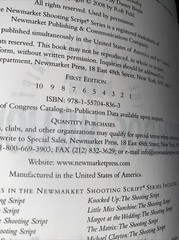 Newmarket Shooting Script Books Lot Of 5 Little Miss Sunshine, Slumdog, Juno