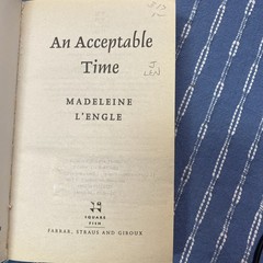 An Acceptable Time by Madeleine L’Engle (2007, 1st Edition, Paperback)
