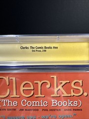 Clerks – The Comic Books Signed By Kevin Smith TPB CGC Graded 9.4