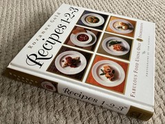 *Signed* A New World of Taste: Recipes 1-2-3 by Rozanne Gold (1996, HCDJ + Slip)