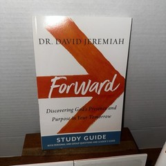 Dr. David Jeremiah FORWARD HB Book + Study Guide + 2 Sets Sealed Cards ~ Lot