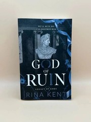 God of Ruin Legacy of Gods Rina Kent (Paperback Book 2023) Very Good
