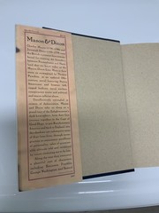 Mason and Dixon Hardcover Thomas Pynchon, First Edition 1997