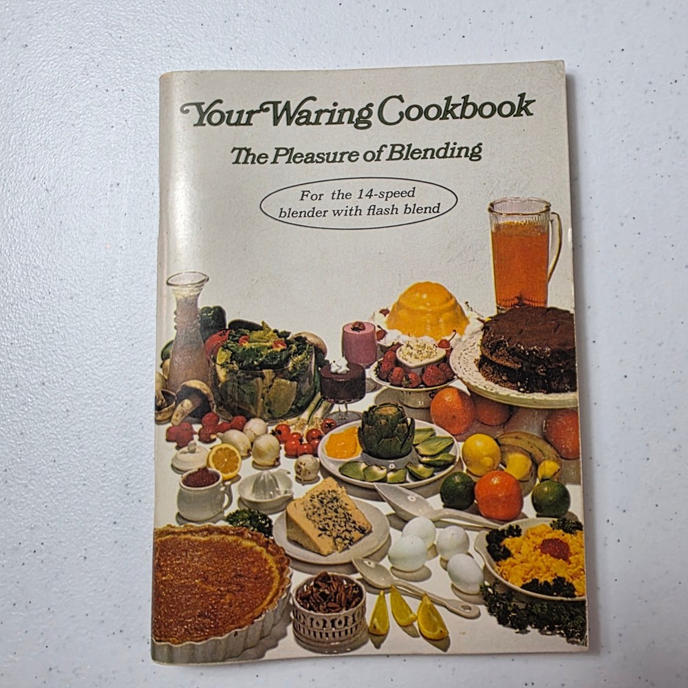 1969 Waring 14 Speed Blender Recipe Book „The Pleasure of Blending” 92 Pages