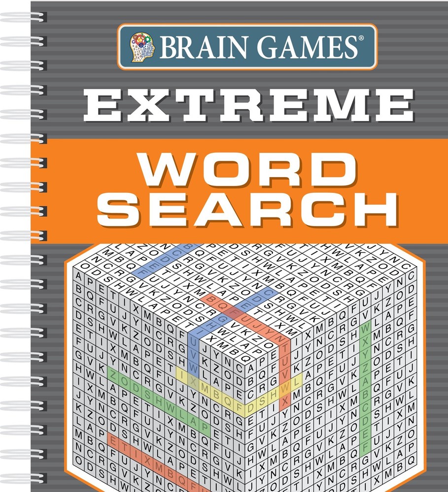 Brain Games – Extreme Word Search (256 pages)