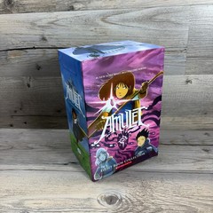 Amulet #1-8 Series Box Set Paperback Scholastic Book Collection By Kazu Kibuishi