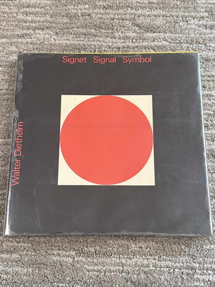 Signet Signal Symbol Walter Diethelm HC International Signs and Designs 1972