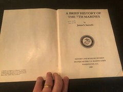 A Brief History Of The 7th Marines James Santelli 1980 83 Pages GOOD