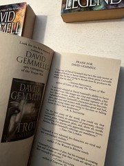 David Gemmell 3 PB Lot Del Rey 1990s LION OF MACEDON LEGEND DARK MOON Very Gd